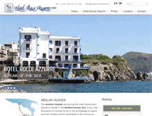 Tablet Screenshot of hotelrocceazzurre.it